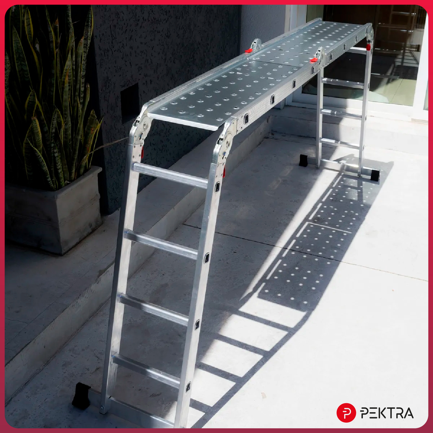  Escalera Multifunci&oacute;n Pektra PKMPL4700 